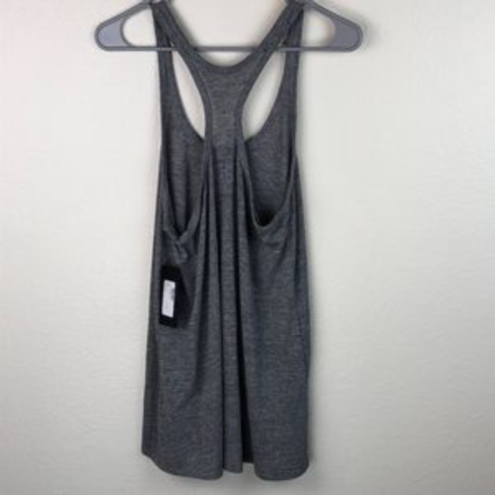 NEW Chaser I Love Yoga Graphic Racerback Tank Top - Picture 5 of 7